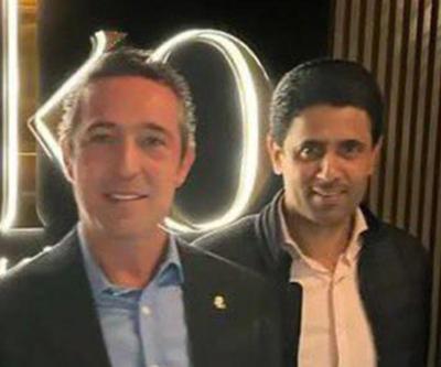 Ali Koç, PSG Başkanı Nasser Al-Khelaifiden yıldız futbolcuyu Fenerbahçeye istedi