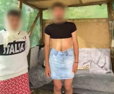 Yakaladıkları hırsızları darp edip kadın kıyafeti giydirdiler