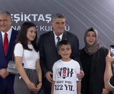 Beşiktaşta bayramlaşma töreni