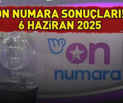 SON DAKİKA ON NUMARA SONUÇLARI AÇIKLANDI 6 HAZİRAN 2025 | 1.711.596,3 TL büyük ikramiye devretti On Numara sonuçları nasıl öğrenilir
