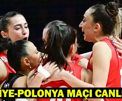 TÜRKİYE-POLONYA VOLEYBOL MAÇI TRT SPOR CANLI İZLE: Filenin Sultanları FIVB Milletler Ligi maçı saat kaçta, hangi kanalda