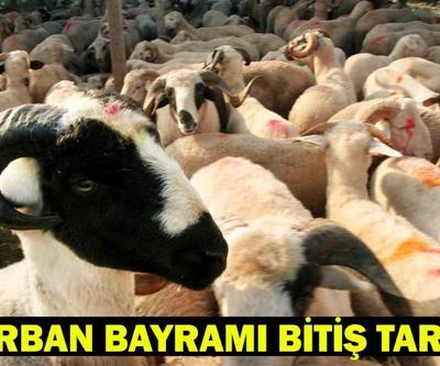 KURBAN BAYRAMI KAÇ GÜN Kurban Bayramı tatili ne zaman bitiyor İşte bayramın sona ereceği tarih…