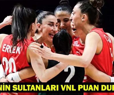 FİLENİN SULTANLARI VNL PUAN DURUMU: Milletler Ligi 2025 Filenin Sultanları kaçıncı sırada A Milli Kadın Voleybol Takımı Milletler Ligi Maç Takvimi