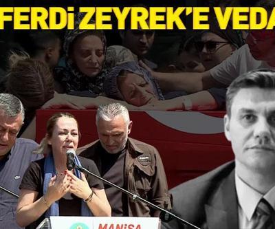 SON DAKİKA... Ferdi Zeyreke veda Eşinden duygusal konuşma: Onun kalbi hep bizimle Özel gözyaşlarını tutamadı...