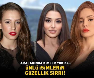 Ünlülerin güzellik sırrı ifşa oldu Aralarında kimler yok ki: Serenay Sarıkaya, Hande Erçel, Mine Tugay... Meğer parlak cildini ona borçluymuş