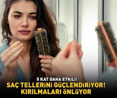 Koparak dökülen saçları onarıyor 5 kat daha etkili Saç tellerini güçlendiriyor, kırılmaları önlüyor