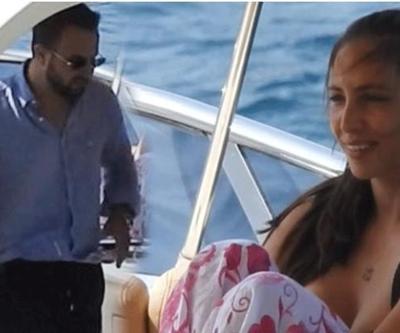 Zehra Çilingiroğlu ve Sevgilisi Bodrum Tatilinde