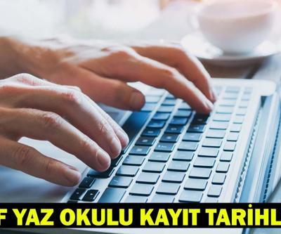 AÖF yaz okulu kayıtları ne zaman, hangi tarihlerde Açıköğretim Fakültesi yaz okulu kayıt takvimi 2025