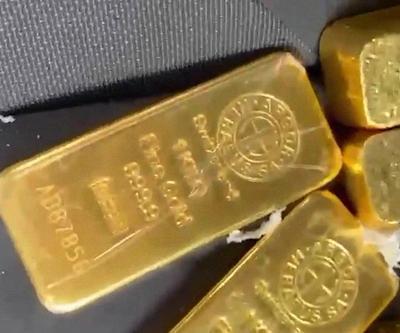 Edirnede otomobilde 9,9 kilogram külçe altın ele geçirildi