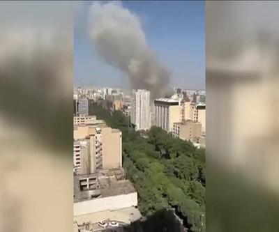 Tahranın merkezinde iki büyük patlama
