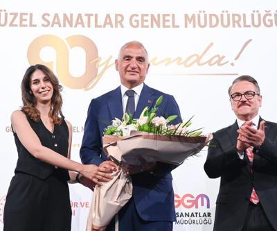 Güzel sanatlar 90 yaşında Bakan Ersoy: Kültür ve sanatla daha güçlü Türkiye hedefi