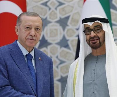 Cumhurbaşkanı Erdoğan, BAE Devlet Başkanı Al Nahyan ile görüştü