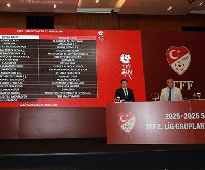 TFF 2. Ligde grup kuraları çekildi