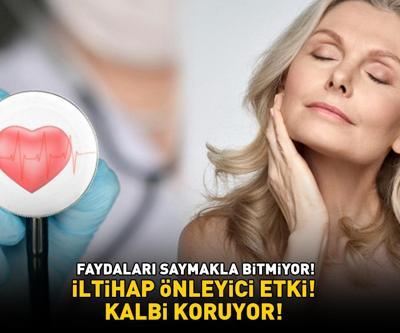 İLTİHAP ÖNLEYİCİ ETKİ Kalbi güçlendiriyor, yaşlanmayı yavaşlatıyor Günde 1 tane yemek yetiyor