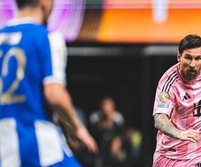 Lionel Messi, Inter Miami’ye 3 puanı getirdi