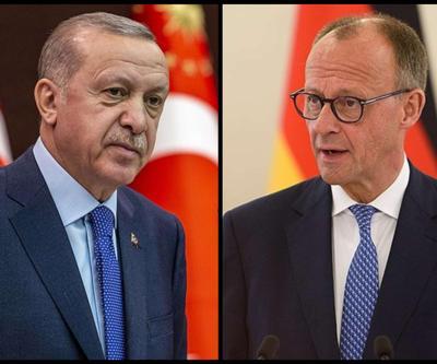 SON DAKİKA... Cumhurbaşkanı Erdoğan, Almanya Başbakanı Merz ile görüştü