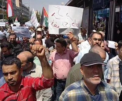 İran halkından İsraile öfke protestosu