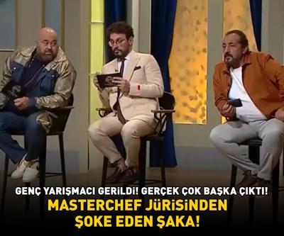 MasterChef jürisinden şoke eden şaka Genç yarışmacı gerildi Gerçek çok başka çıktı