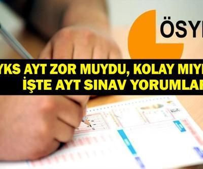 2025 YKS AYT ZOR MUYDU AYT Sınav Yorumları 2025: AYT Zor Muydu Kolay Mıydı YKS AYT Türkçe, Matematik, Sosyal Bilgiler ve Fen Bilimleri Soruları Nasıldı İşte 2025 YKS Yorumları