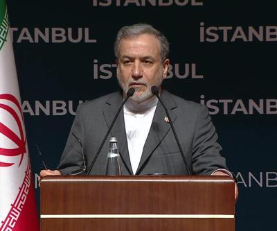 SON DAKİKA... İran Dışişleri Bakanı Arakçi İstanbulda konuştu: ABD tehlikeli sonuçlardan sorumludur