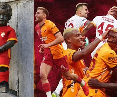 Brükselin ikonik heykeli, Galatasaray forması giyecek