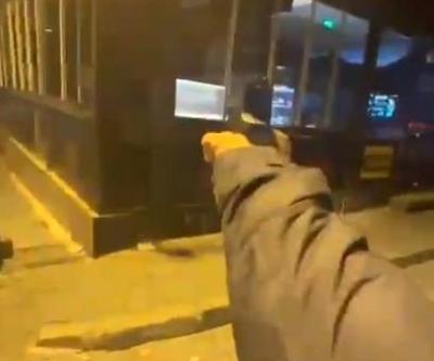 Avcılarda silahlı saldırı anı kamerada: Biri kurşunladı, diğeri kaydetti