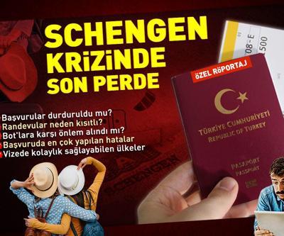 Schengen vizesinde son durum: Başvurular durduruldu mu Randevular neden kısıtlı Bot krizi aşıldı mı Başvuruda yapılan hatalar neler Vize konusunda kolaylık sağlayan ülkeler hangileri