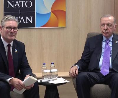 Cumhurbaşkanı Erdoğan, İngiltere Başbakanı Starmer ile görüştü