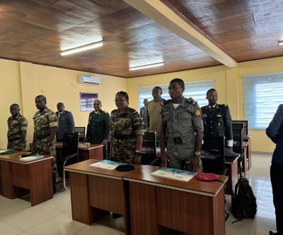 Kamerun Harp Okulu’nda ilk Türkçe ders verildi