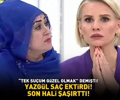 Esra Erolda Tek suçum güzel olmak demişti Saç ektiren Yazgülün son hali şaşırttı