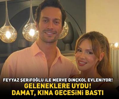 Camdaki Kızın Sedatıydı Feyyaz Şerifoğlu ile Merve Dinçkol evleniyor DAMAT, KINA GECESİNİ BASTI