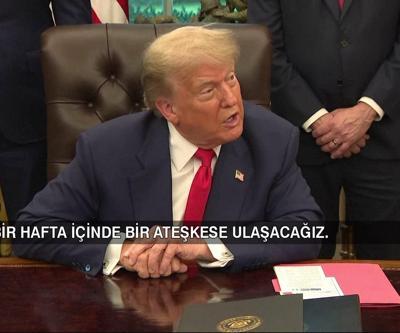 Trump’dan dikkat çeken açıklama: ATEŞKES YAKIN