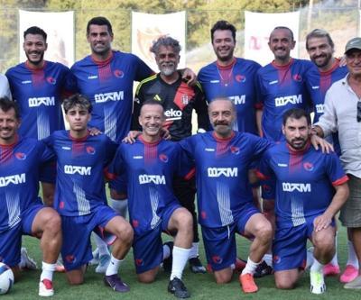 Yılmaz Erdoğanın yeni futbol sahasına sanat ve spor camiası akın etti Fatih Terim, Kıvanç Tatlıtuğ, Rıdvan Dilmen, Volkan Demirel...