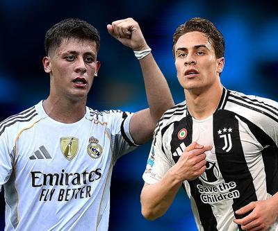 Real Madrid, Juventusa karşı Arda Güler ve Kenan Yıldız sahne alıyor...