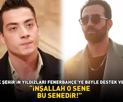 Uzak Şehirin yıldızları Atakan Özkaya ve Ferit Kaya, Fenerbahçe’ye böyle destek verdi İNŞALLAH O SENE, BU SENEDİR