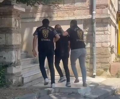 Saraçhanede tehdit içeren sözler söyleyen yüzü maskeli gösterici gözaltına alındı