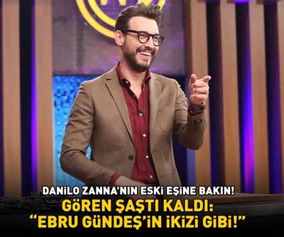 MasterChef Danilo Zanna’nın eski eşi Tuğçe Demirbileke bakın Gören şaştı kaldı: EBRU GÜNDEŞİN İKİZİ GİBİ