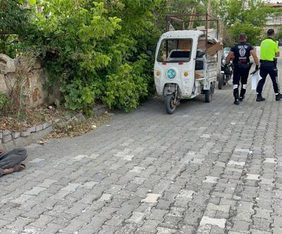 Denetimden kaçarken yakalandı, namaza durdu