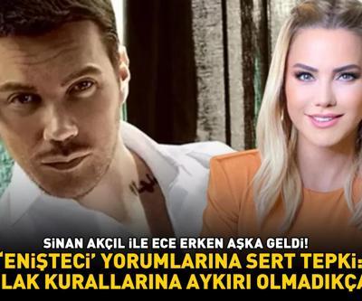 Sinan Akçıl ile Ece Erken aşka geldi Enişteci yorumlarına sert tepki