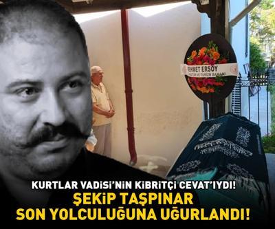 Kurtlar Vadisinin Kibritçi Cevatı Şekip Taşpınar son yolculuğuna uğurlandı