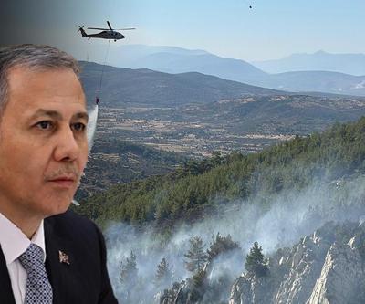 SON DAKİKA | Bakan Yerlikaya: Orman yangınlarıyla ilgili 10 kişi tutuklandı