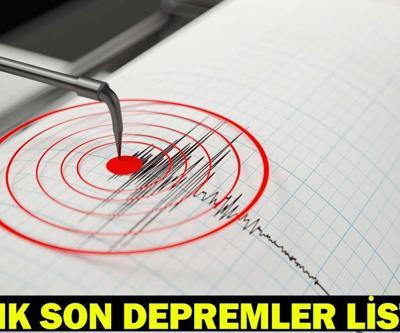 SON DAKİKA DEPREM 12 Temmuz Deprem mi Oldu, Kaç Şiddetinde AFAD ve Kandilli Rasathanesi Son Depremler Listesi