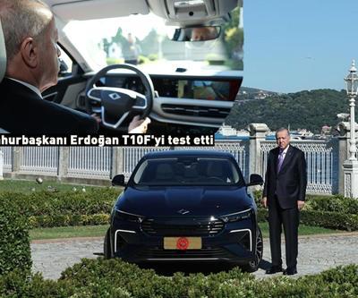 Cumhurbaşkanı Erdoğan, direksiyon başına geçti Toggun yeni modeli T10Fyi test etti