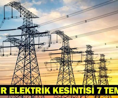 GEDİZ ELEKTRİK KESİNTİSİ SORGULAMA 7 TEMMUZ İzmir’de elektrikler ne zaman gelecek