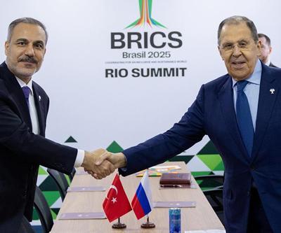 Dışişleri Bakanı Hakan Fidan, Rus mevkidaşı Lavrov ile bir araya geldi