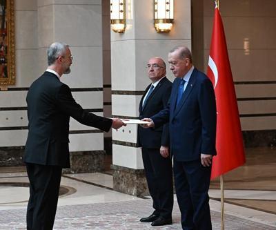 Cumhurbaşkanı Erdoğan, 4 ülkenin büyükelçisini kabul etti
