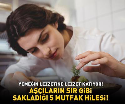 AŞÇILARIN SIR GİBİ SAKLADIĞI 5 MUTFAK HİLESİ Meğer lezzetli yemekleri bu şekilde hazırlıyorlarmış...
