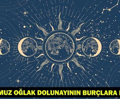 10 TEMMUZ OĞLAK DOLUNAYI BURÇLARA ETKİLERİ: Oğlak Dolunayı ne zaman, saat kaçta gerçekleşecek