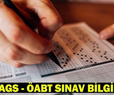 AGS - ÖABT sınavı ne zaman, kaçta başlıyor, kaçta bitiyor AGS – ÖABT SINAV SÜRESİ BİLGİLERİ 2025