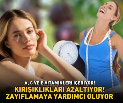 Faydaları saymakla bitmiyor İçinde yok yok: A, C ve E vitamini... Kırışıklıkları azaltıyor, zayıflamaya yardımcı oluyor